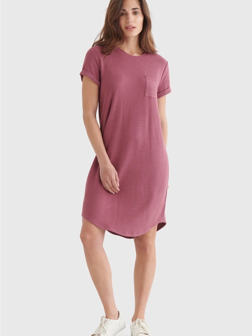 Lucky Brand Cloud Jersey Tee Dress (PHOTO FOR FIT NOT COLOR!)